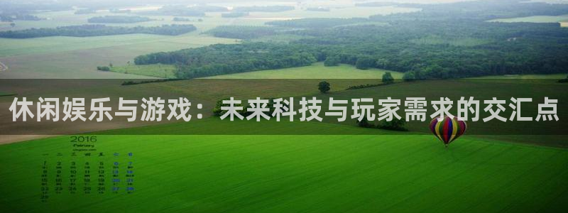 天辰娱乐下载：休闲娱乐与游戏：未来科技与玩家需求的交汇点